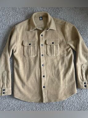 Woolx Wilder Shirt Jac Button Up Long Sleeve Shirt